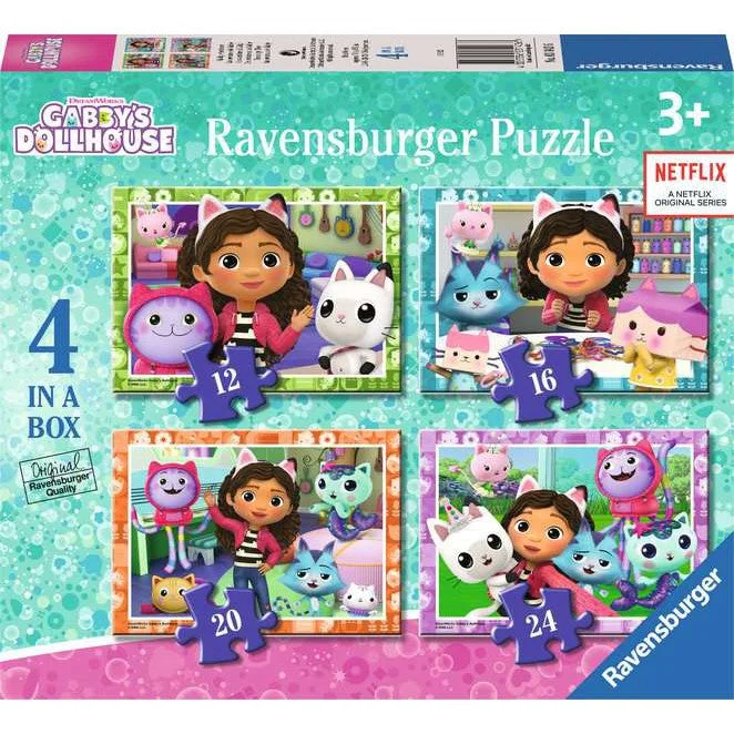 12 16 20 24pc Gabby's Dollhouse Puzzle