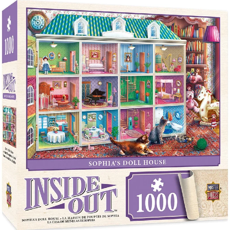 Inside Out - Sophia's Dollhouse - 1000 Piece Puzzle