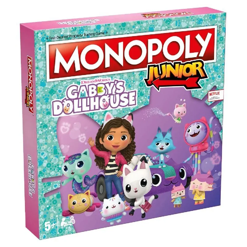 Gabby's Dollhouse Monopoly Junior