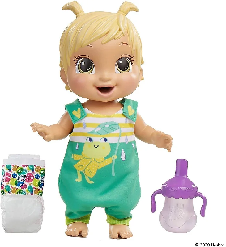 Baby Alive Baby Gotta Bounce Doll - Frog Outfit