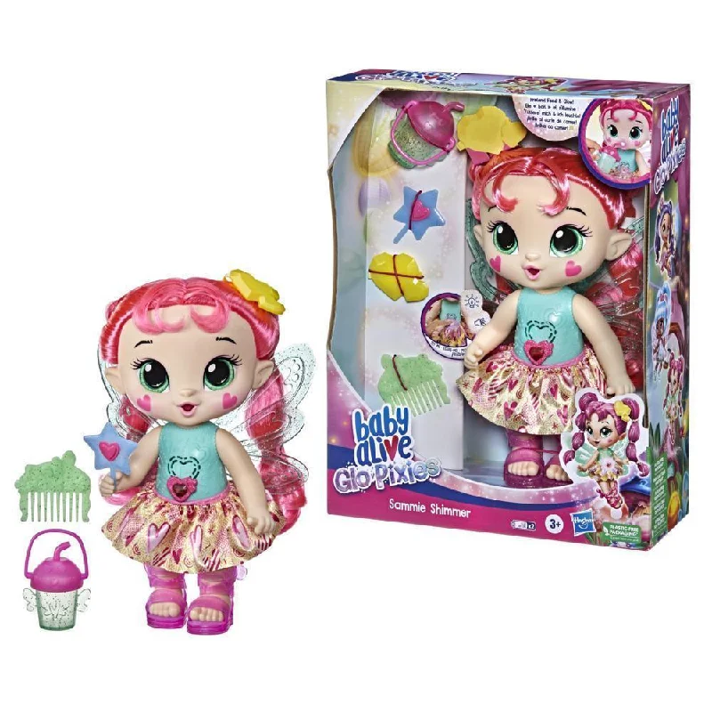 Baby Alive Glo Pixies Sammie Shimmer Interactive Doll