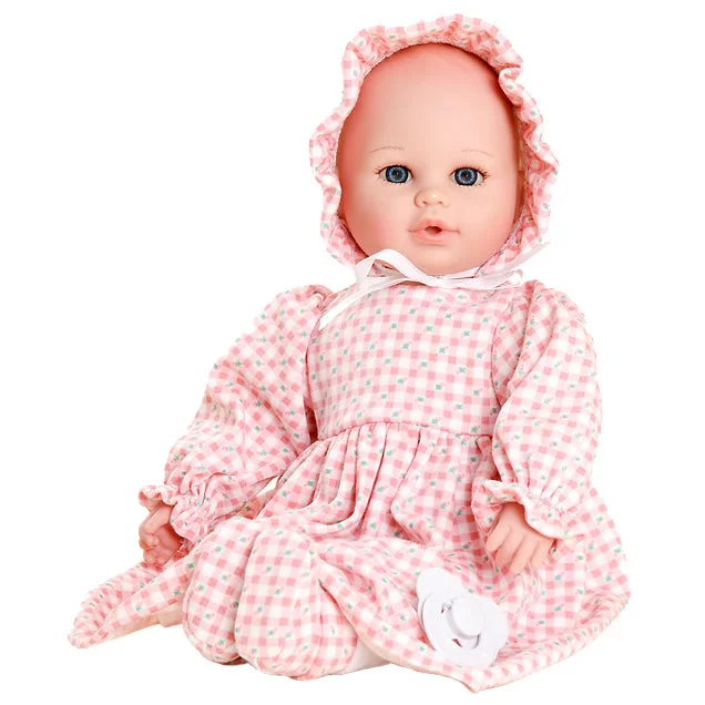 Baby Doll in Rosebud Check Dress 16" 351640