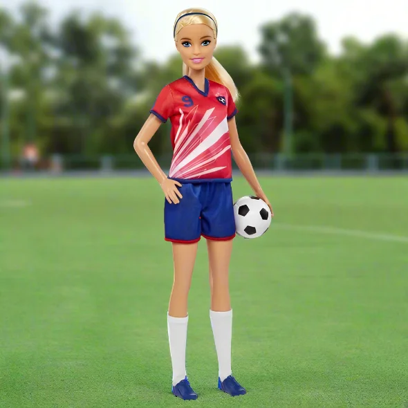 Barbie Careers Football Player Doll