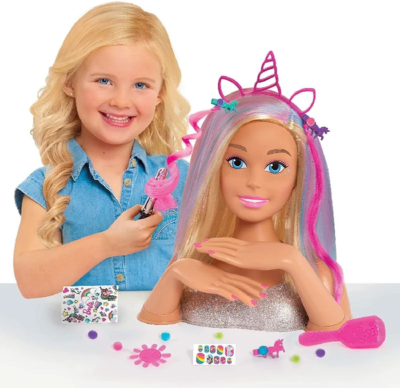 Barbie Glitter Hair Deluxe Styling Head