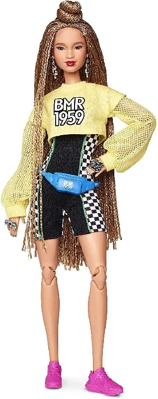 Barbie Fully Poseable Fashion Doll with Braided Hair