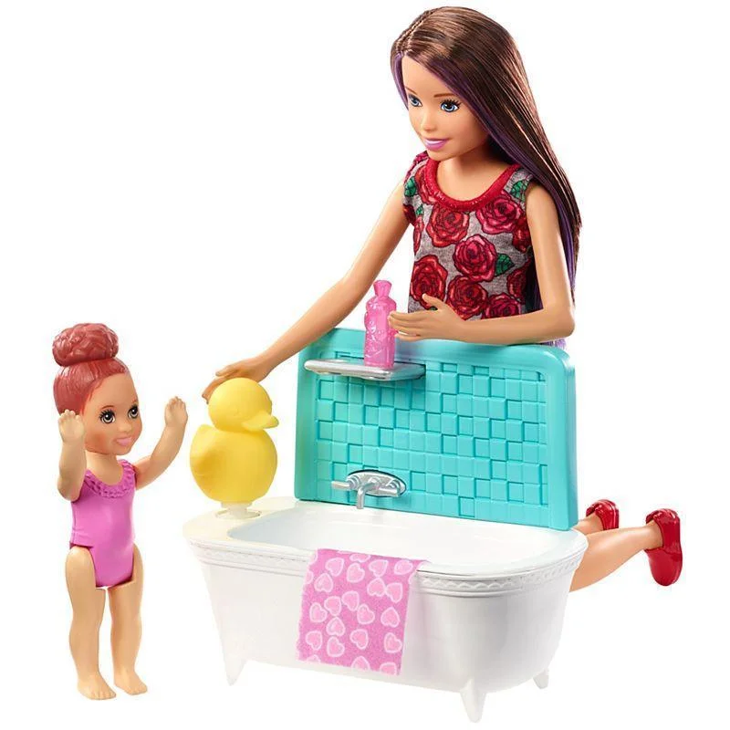 Barbie FXH05 Skipper Babysitter Doll & Playset