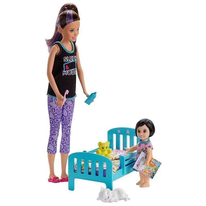 Barbie GHV88 Skipper Babysitter Bedtime Playset