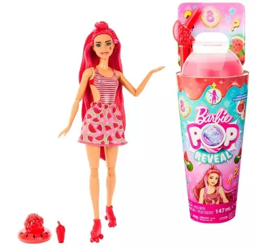 BARBIE POP REVEAL - FRUIT SERIES - WATERMELON CRUSH DOLL