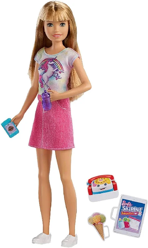 Barbie Skipper Babysitters Doll and Accessories, Multi-Colour