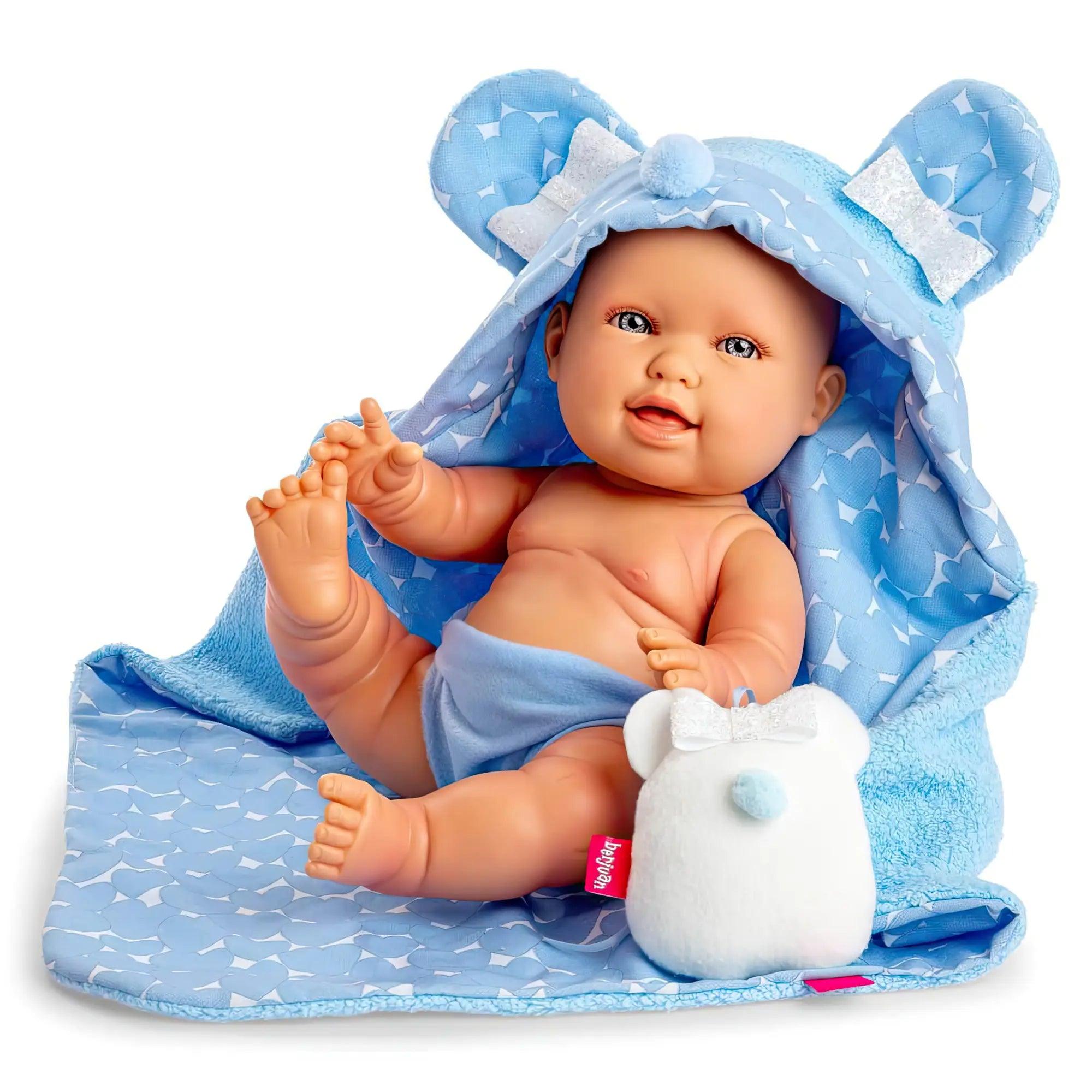 Berjuan 3132 Andrea Baby Doll 38cm - Blue