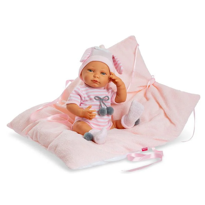 Berjuan 8101 New Born Special Baby Doll 45cm - Pink