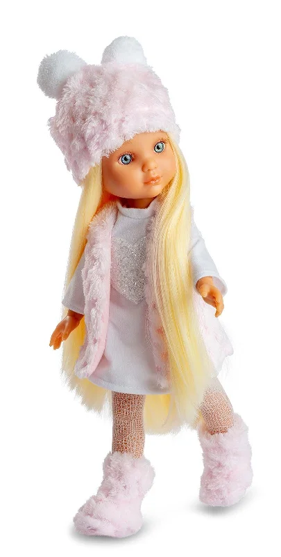 Berjuan 820 Eva Winter Doll 34cm - Pink