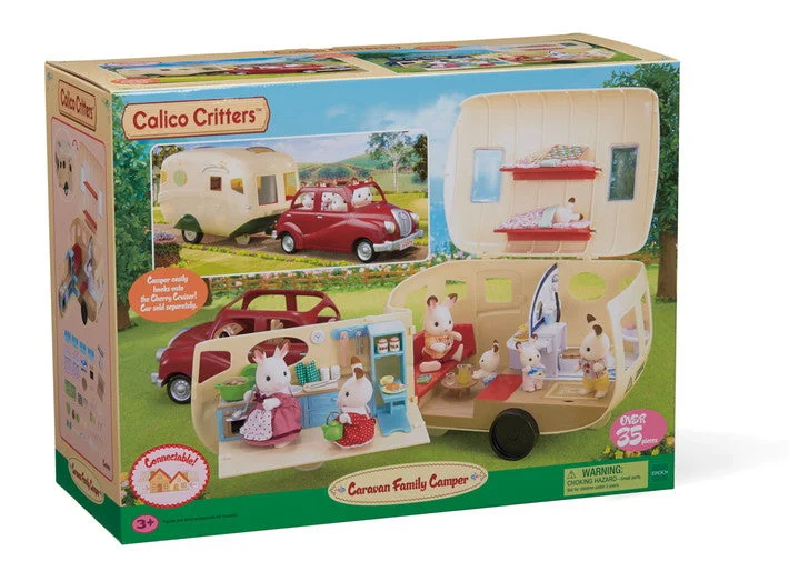 Calico Critters Caravan Family Camper