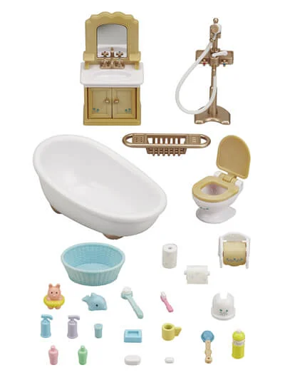 Calico Critters Country Bathroom Set