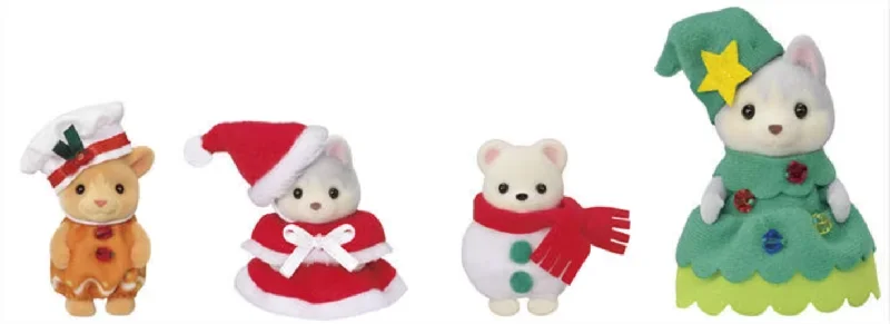 Calico Critters Happy Christmas Friends