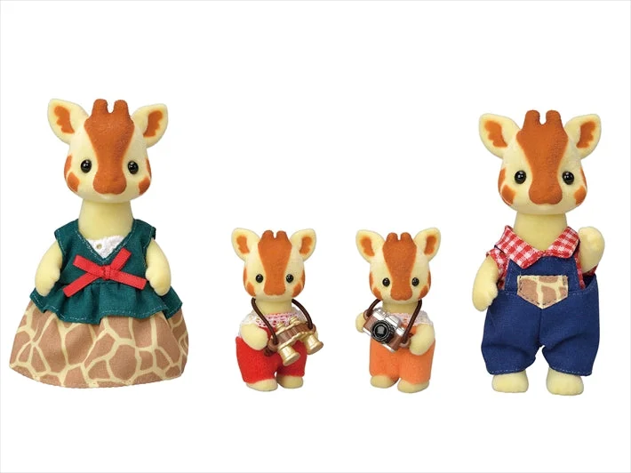 Calico Critters Highbranch Giraffe Family