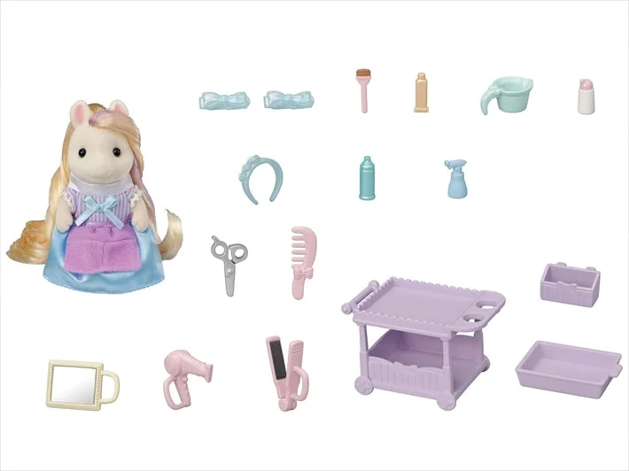 Calico Critters Pony's Hair Stylist Set