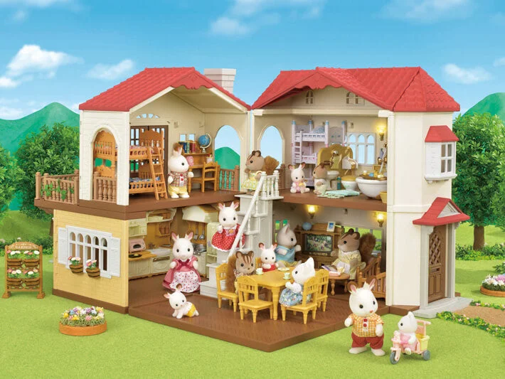 Calico Critters Red Roof Country Home