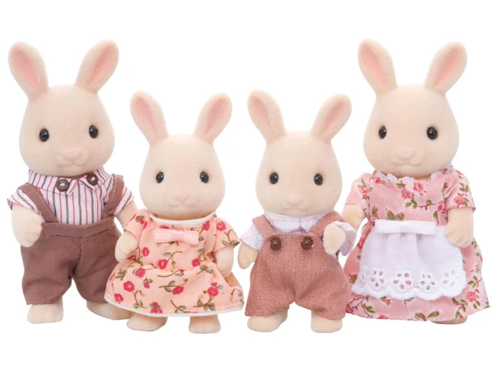 Calico Critters Milk Rabbit Family