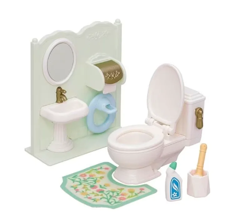 Calico Critters Toilet Set