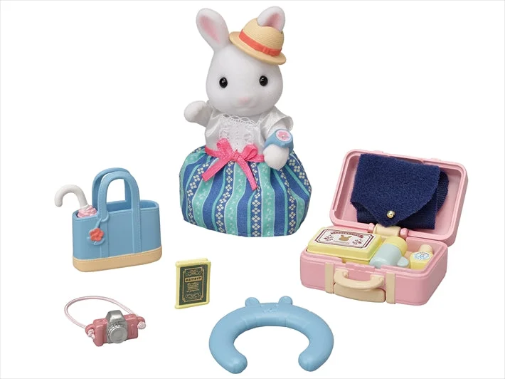 Calico Critters Weekend Travel Set - Snow Rabbit Mother