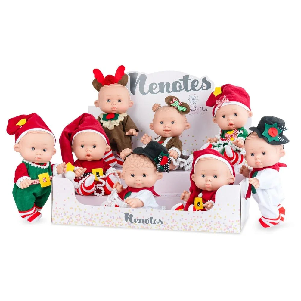 Christmas Nenote Newborn Doll 26cm - Assorted