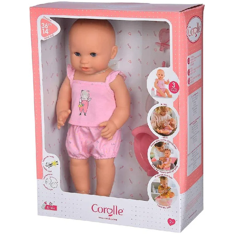 Corolle Mon Grand Poupon Emma Drink and Wet Bath Baby Doll