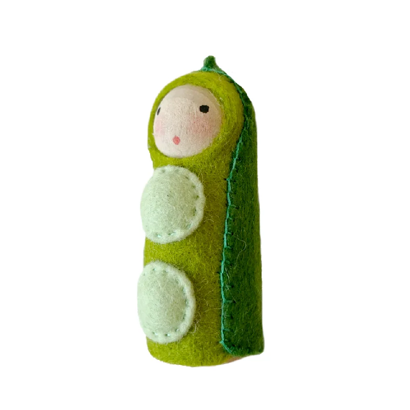 Peapod Peg Doll · White