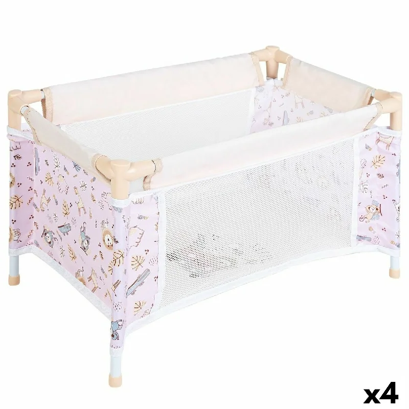 Cradle for dolls Colorbaby Safari 4 Units