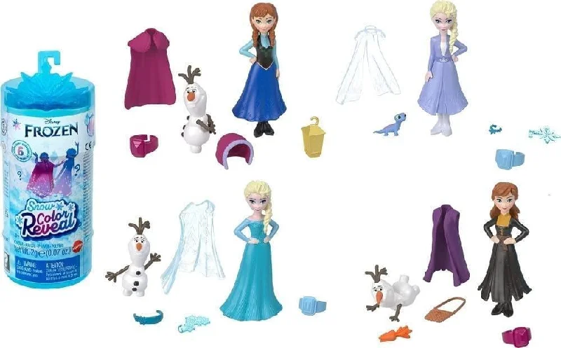 Disney Princess Frozen Small Dolls Colour Reveal 6 Surprises