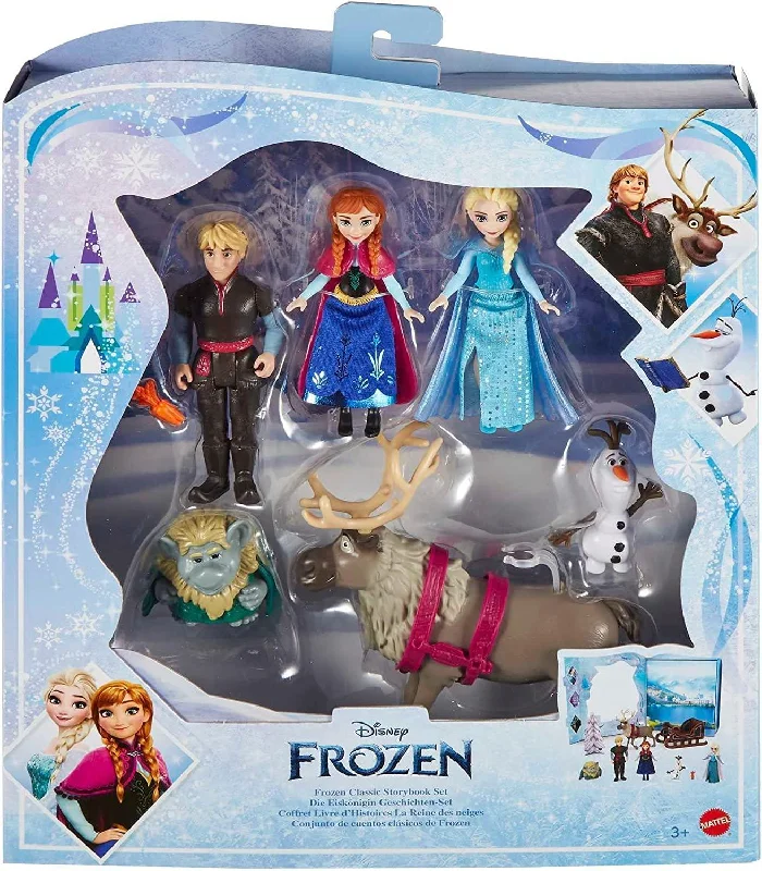 Disney Princess Frozen Small Dolls Storybook Set