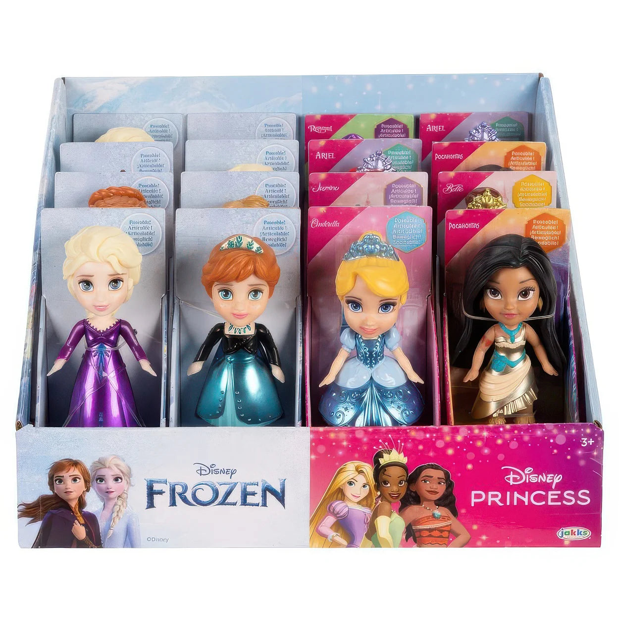 Disney Princess Mini Doll 7cm - Assorted