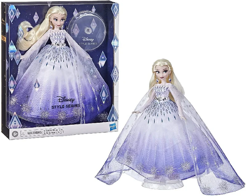 Disney Princess Style Series Holiday Elsa Doll