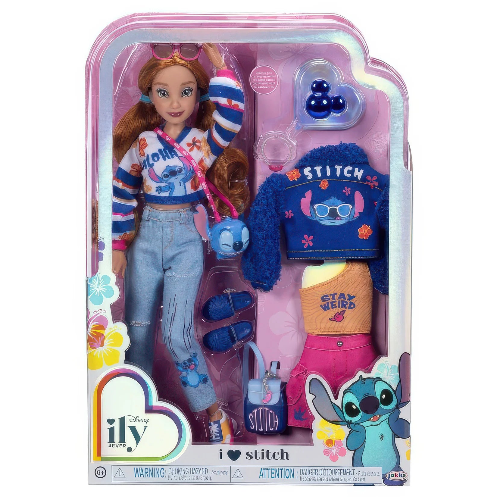 Disney Stitch ily 4Ever Fashion Doll - 28cm