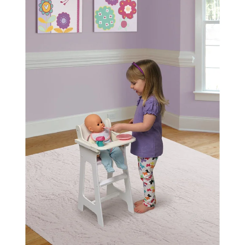 Doll High Chair Mealtime Set 1013