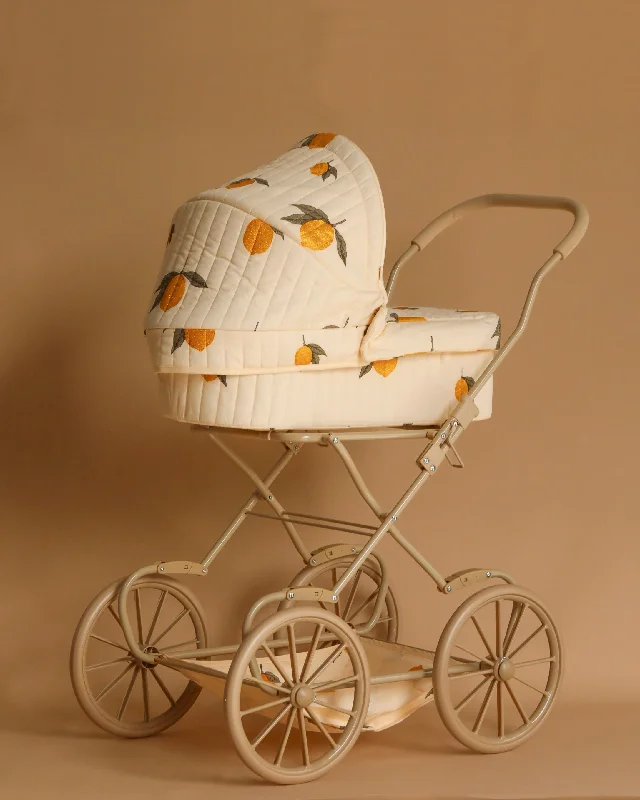 Doll Pram - Glitter Lemon