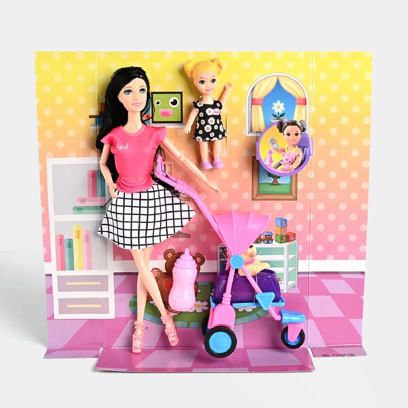 Fashion Doll Play Set For Girls