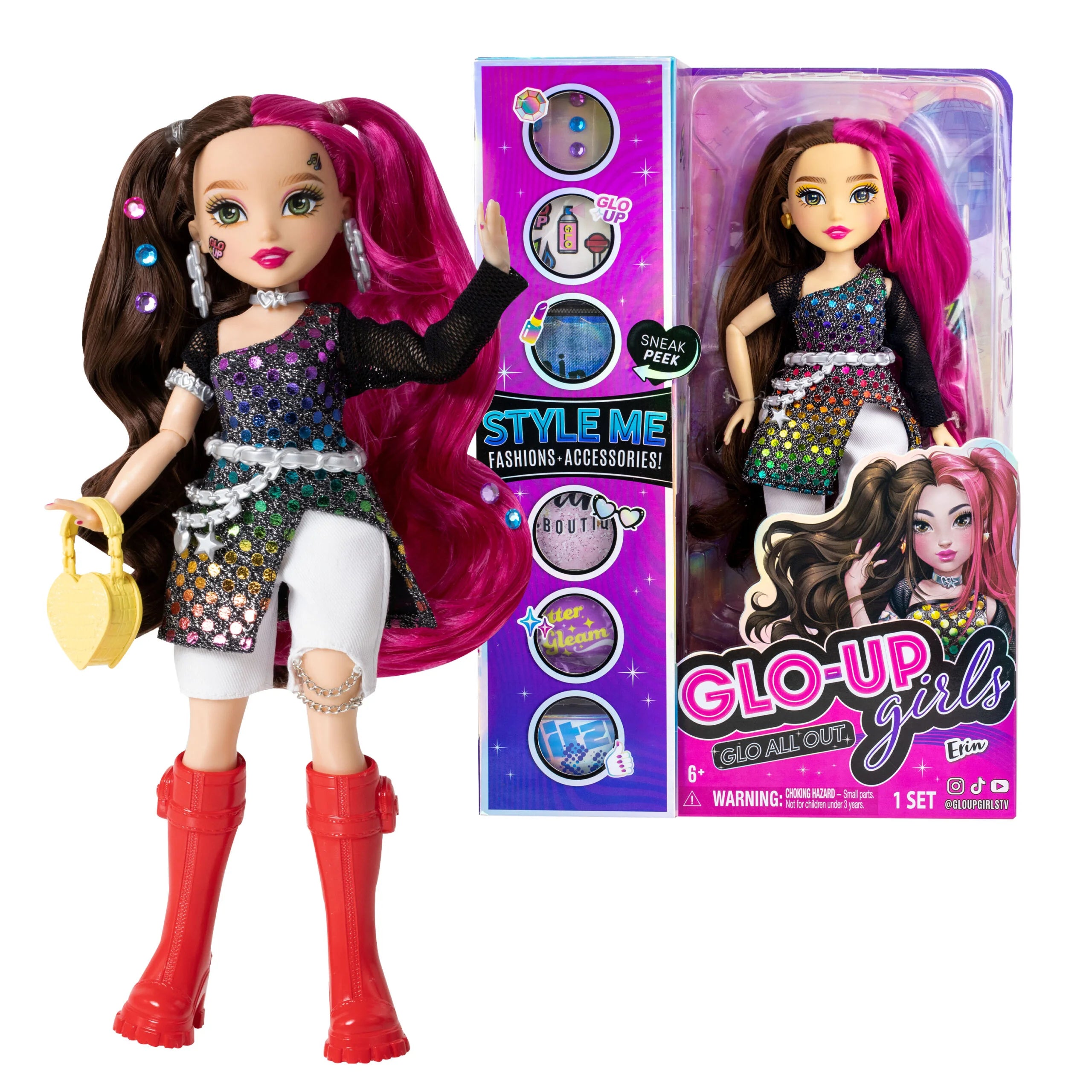 Glo-Up Girls - Erin Alternative Girl Fashion Doll