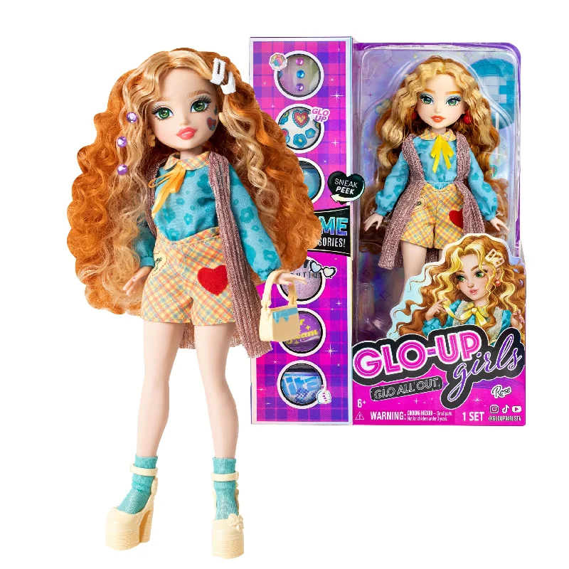 Glo-Up Girls - Rose Redhead Fashion Doll