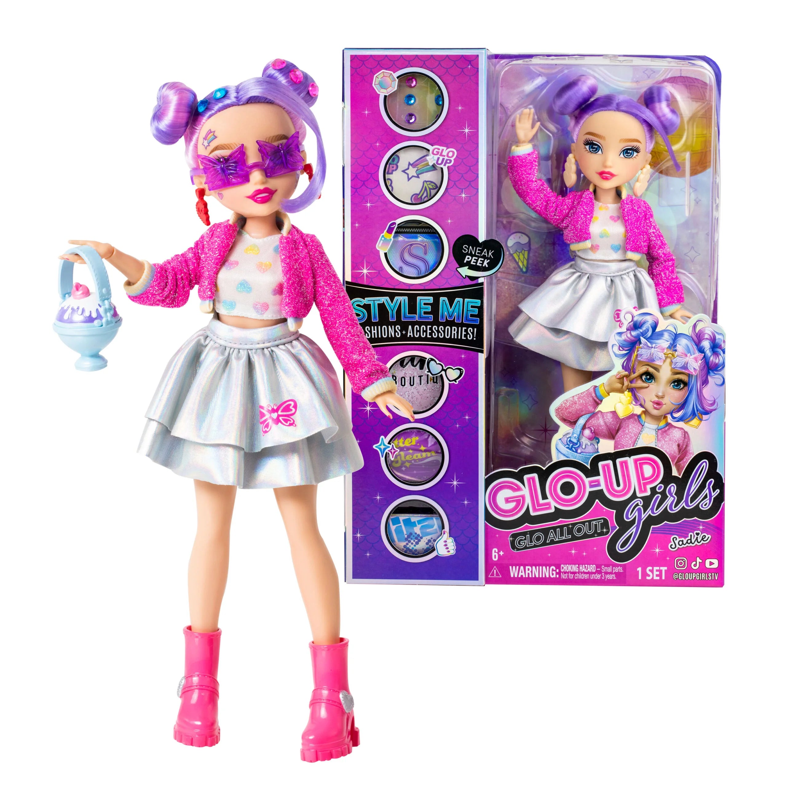 Glo-Up Girls - Sadie Blonde Fashion Doll