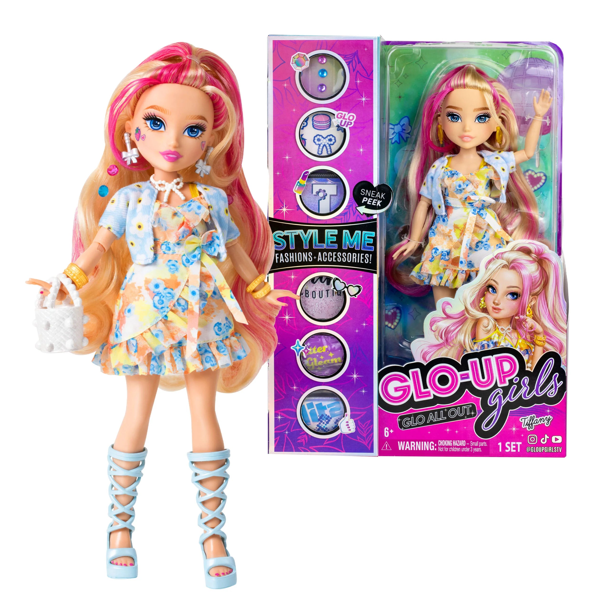 Glo-Up Girls - Tiffany Blonde Fashion Doll