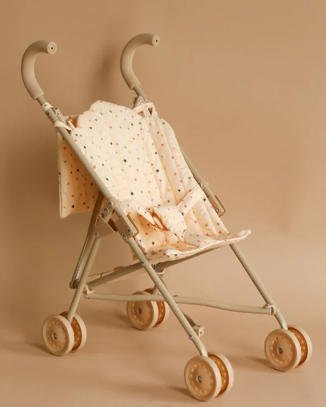 Konges Sloejd Doll Stroller - Multi Star