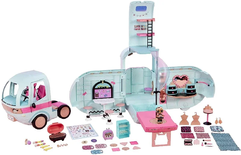 L.O.L. Surprise! 2-in-1 Glamper Fashion Camper with 55+ Surprises