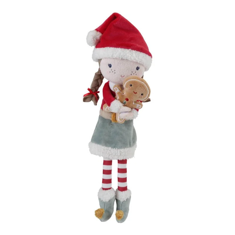 Little Dutch Christmas Cuddle Doll - Rosa