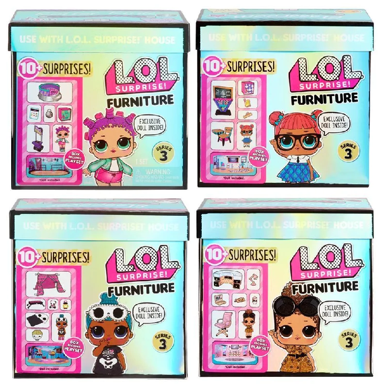 LOL Surprise Series 3 Furniture With Doll Assortment