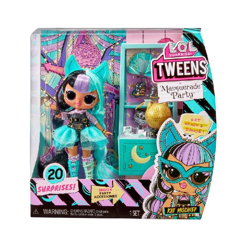 LOL Surprise Tweens Masquerade Party Fashion Doll Kat Mischief