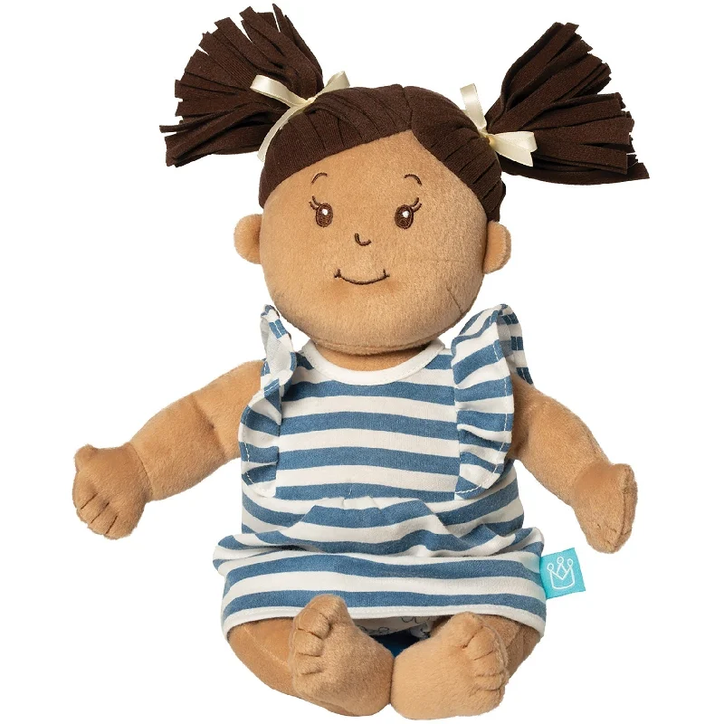 Manhattan Toy Baby Stella Beige Doll with Brown Pigtails