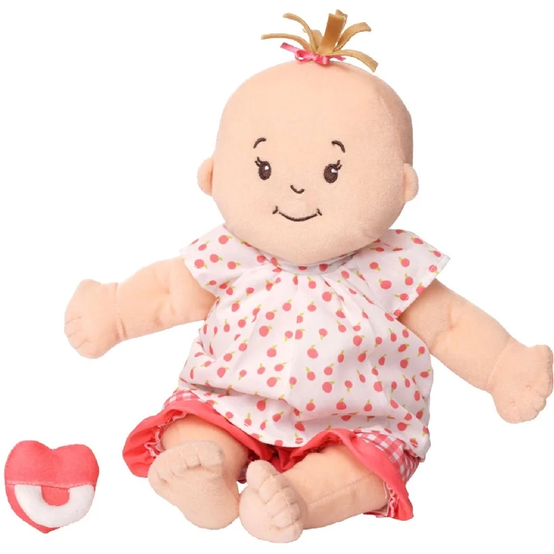 Manhattan Toy Baby Stella Peach Doll with Light Brown Hair