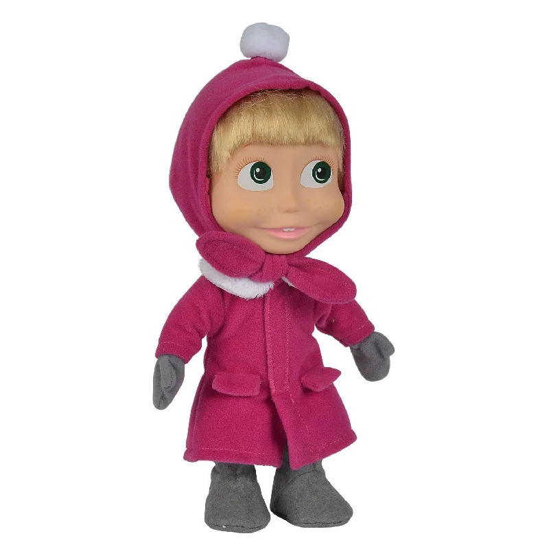 Masha and the Bear Soft Pop Winter Doll 23cm