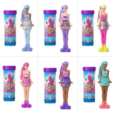 MINI BARBIE LAND - BARBIE COLOUR REVEAL DOLL